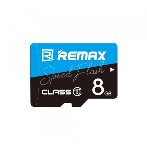 Карта памет Remax Speed Flash, Micro SD, 8GB, Class 10, Син - 62056