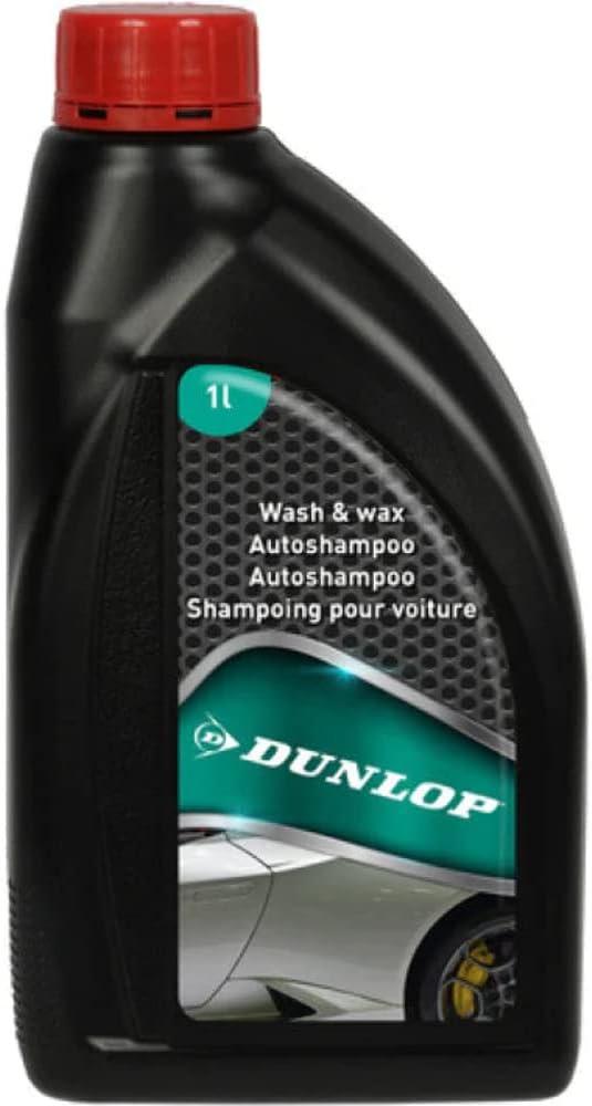 Полиращ авто шампоан с вакса Dunlop 1L