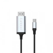 Кабел Earldom ET-W34, Type-C - HDMI 4K, 2м., Черен - 40374