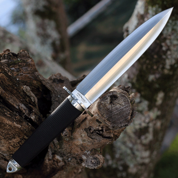 Японски Cold Steel Tai Pan Dagger VG-1 двуостър нож - кама, с кания