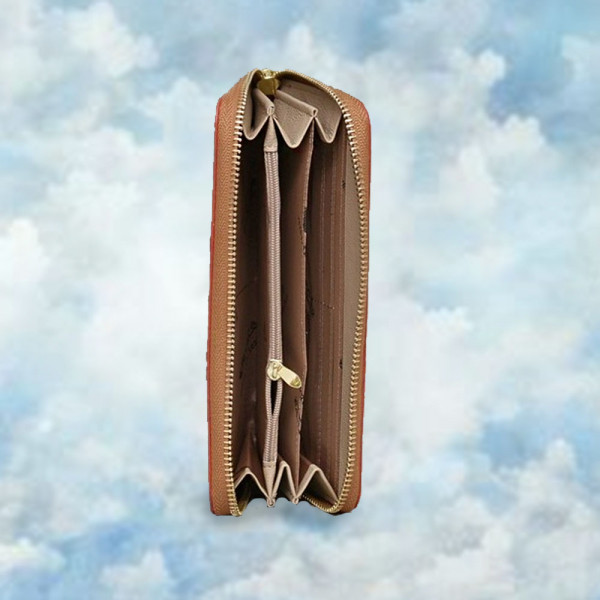 Красиво дамско портмоне от естествена кожа 22042 GOGH-STREET