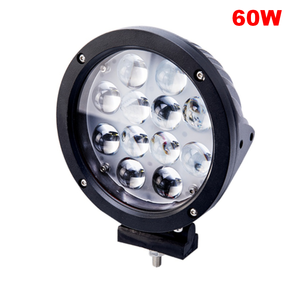 18 См 60W Супер Мощен PRO Led Диоден Халоген Лед Лампа Прожектор 12V 24V