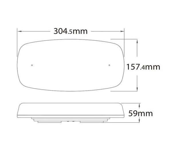 Wireless Безжична Лед Led Блиц Аварийна Сигнална Лампа Маяк с презареждаща се батерия с магнит 12V - 24V за пътна помощ платформа агро техника и др.