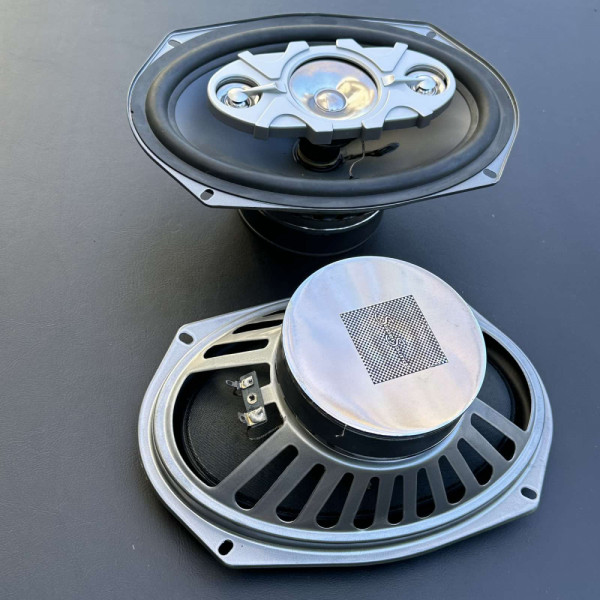 Мощни четирилентови авто тонколони елипси SSound 5230, 2x250W, метални, солидни 3 кг!!!