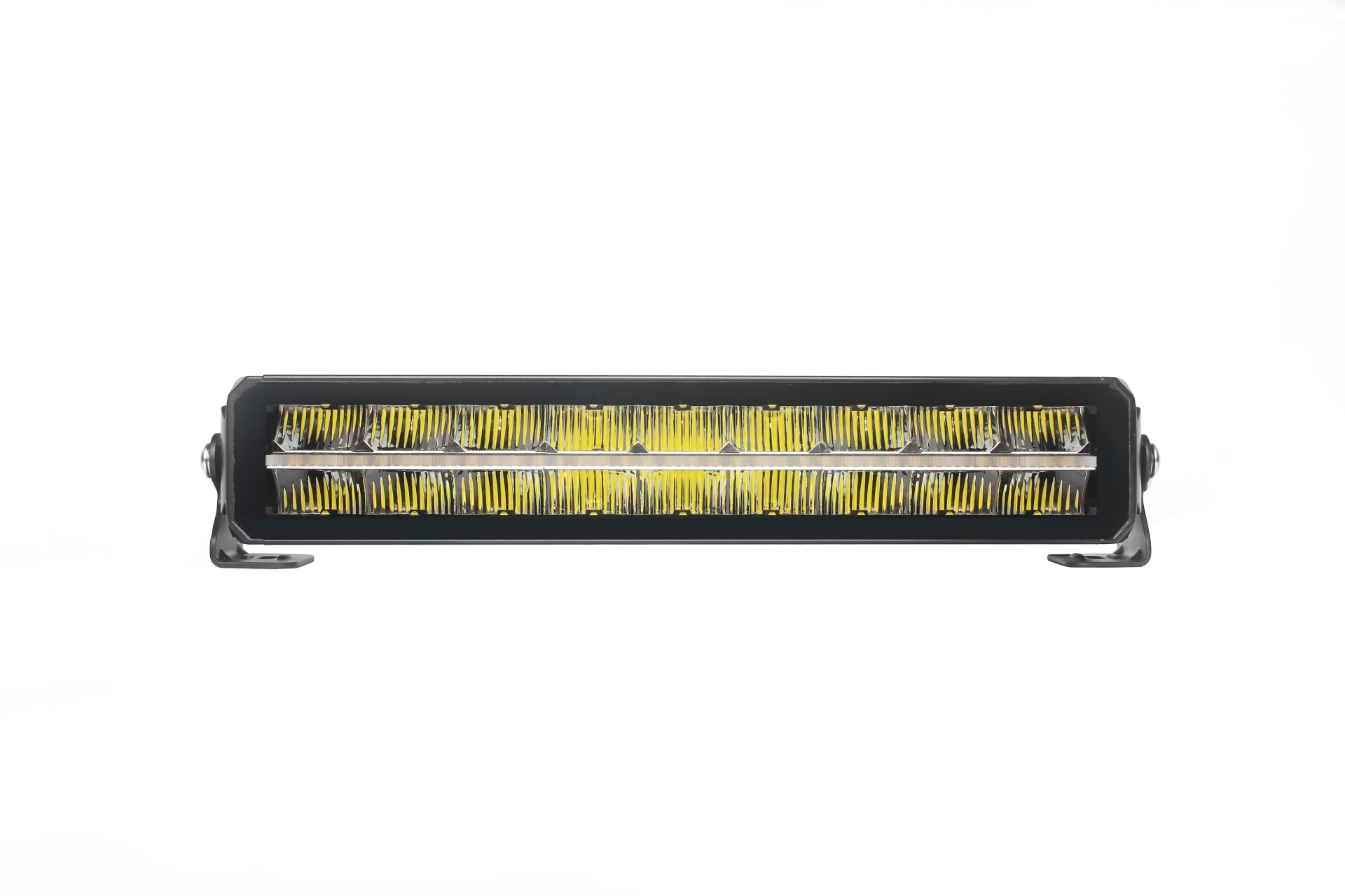 42.8 cm / 17 Инча 12V - 24V Led Bar Лед Бар Пиано дизайн Диоден Прожектор Супер Мощен Бяла и Оранжева Светлина Габарит Мъгла DRL Високо Качество Ново Поколение 9000LM 70W