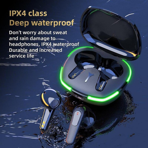 Стерео безжични слушалки КLGO 80LB Pure BASS ,Bluetooth 5.0 Touch Control с кутия за безжично зарежданe