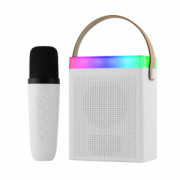 Тонколона Kisonli G22, Караоке, Bluetooth, USB, SD, AUX, RGB, Различни цветове - 22297