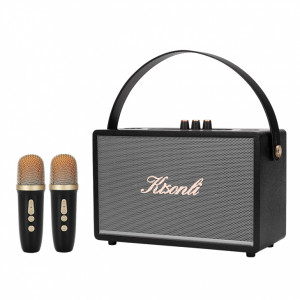 Тонколона Kisonli G107, Караоке, Bluetooth, USB, SD, AUX, Различни цветове - 22305