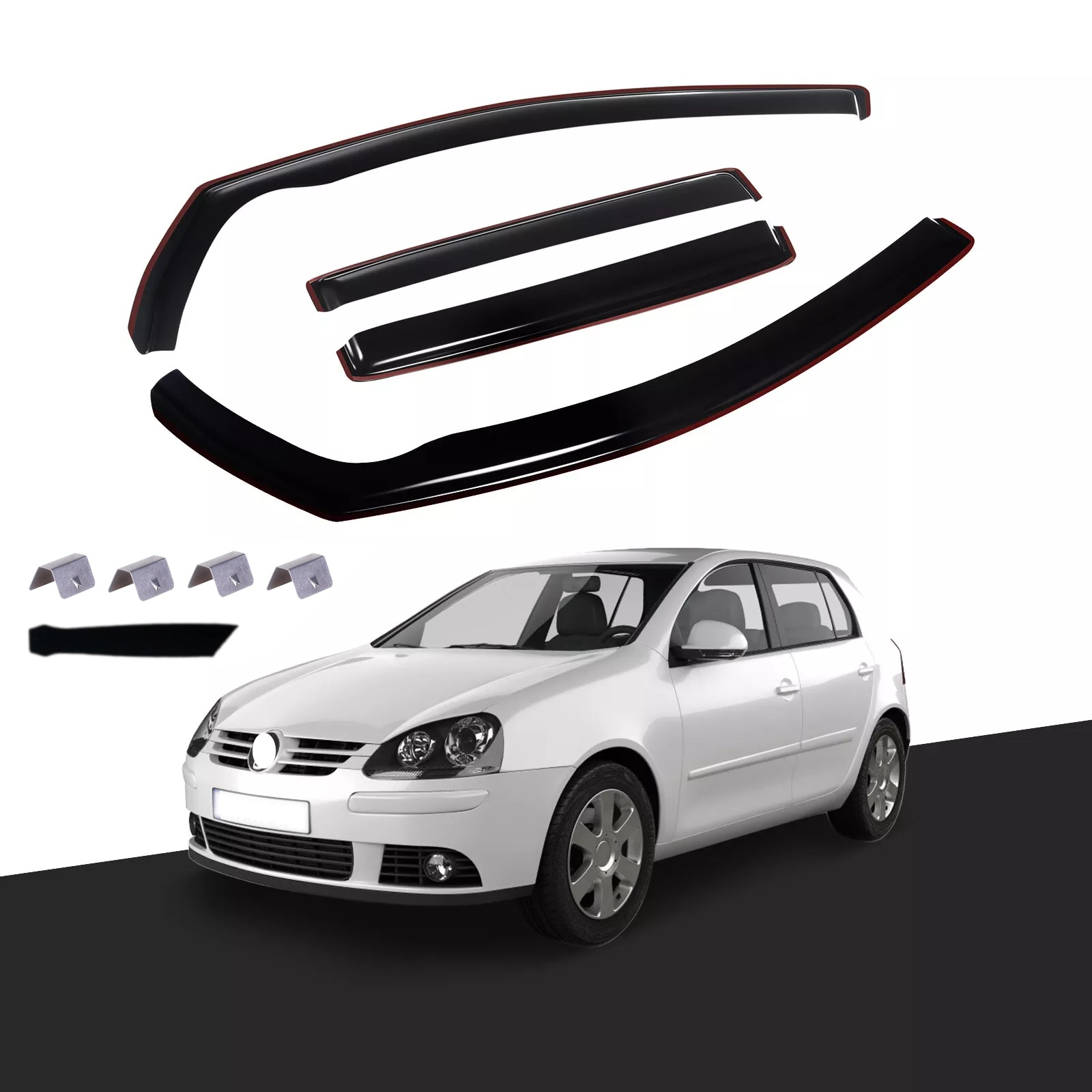 Комплект от 4бр. ветробрани за VW GOLF 5/ 6 5D HTB 2004 - 2011