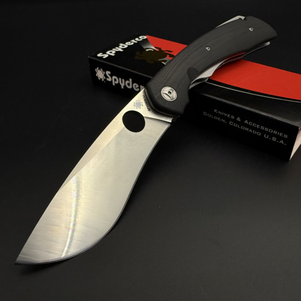 Сгъваем супер нож SPYDERCO TAICHUNG, стомана CPM S30V, дръжка G-10, подаръчна кутия