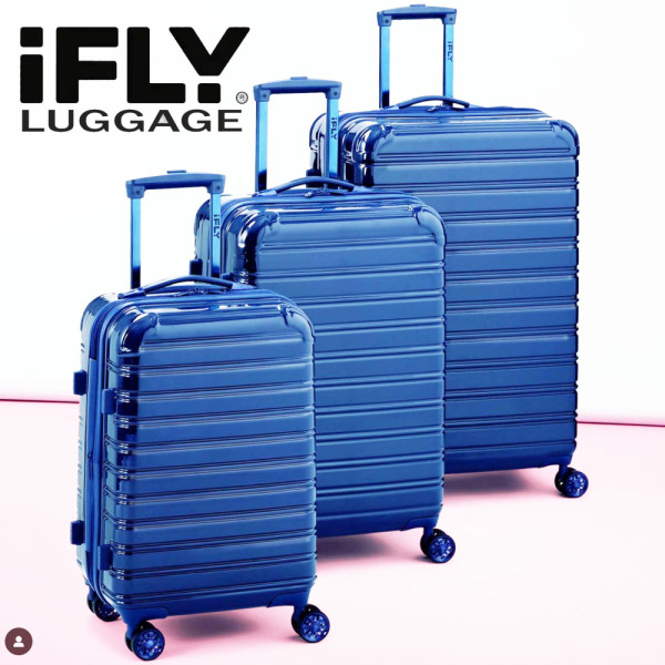 Комплект авио куфари iFLY BLUE, NS8350, комплект 3 броя спинъри от най-висок клас