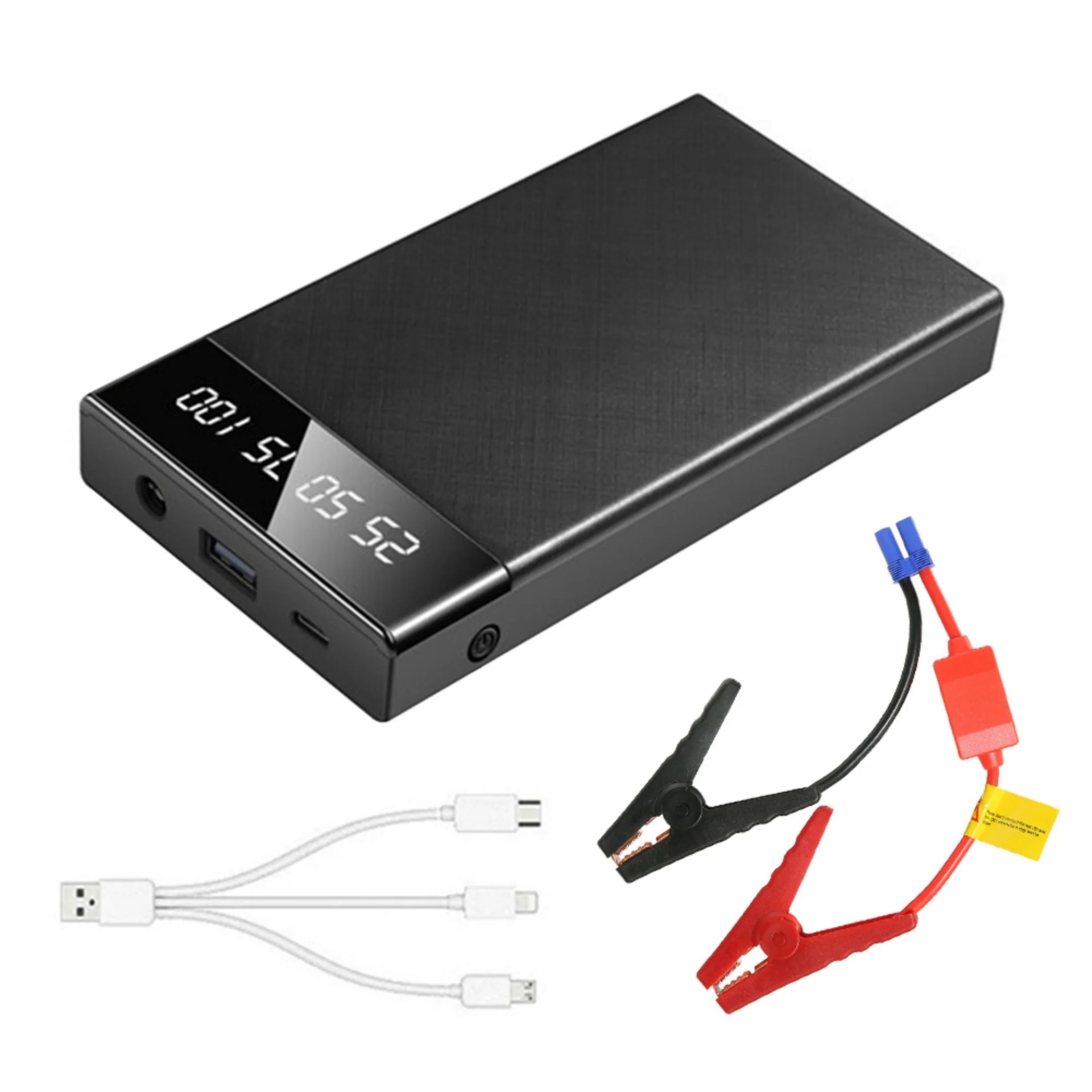 Стартерно устройство 1000A, зарядно устройство за акумулатори, 12V, 10 000 mAh
