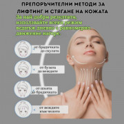 Уред за безболезнено подмладяване на кожата и регенарация на клетките със светлина, топлина и вибрация - Derma Beauty ES-1081