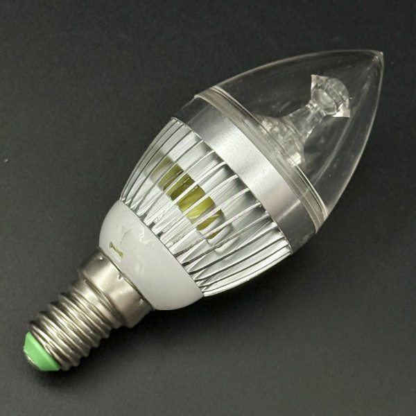 СУПЕР ПРОМО: LED крушка Е14 миньонка, 3W, 6000K, бяла светлина