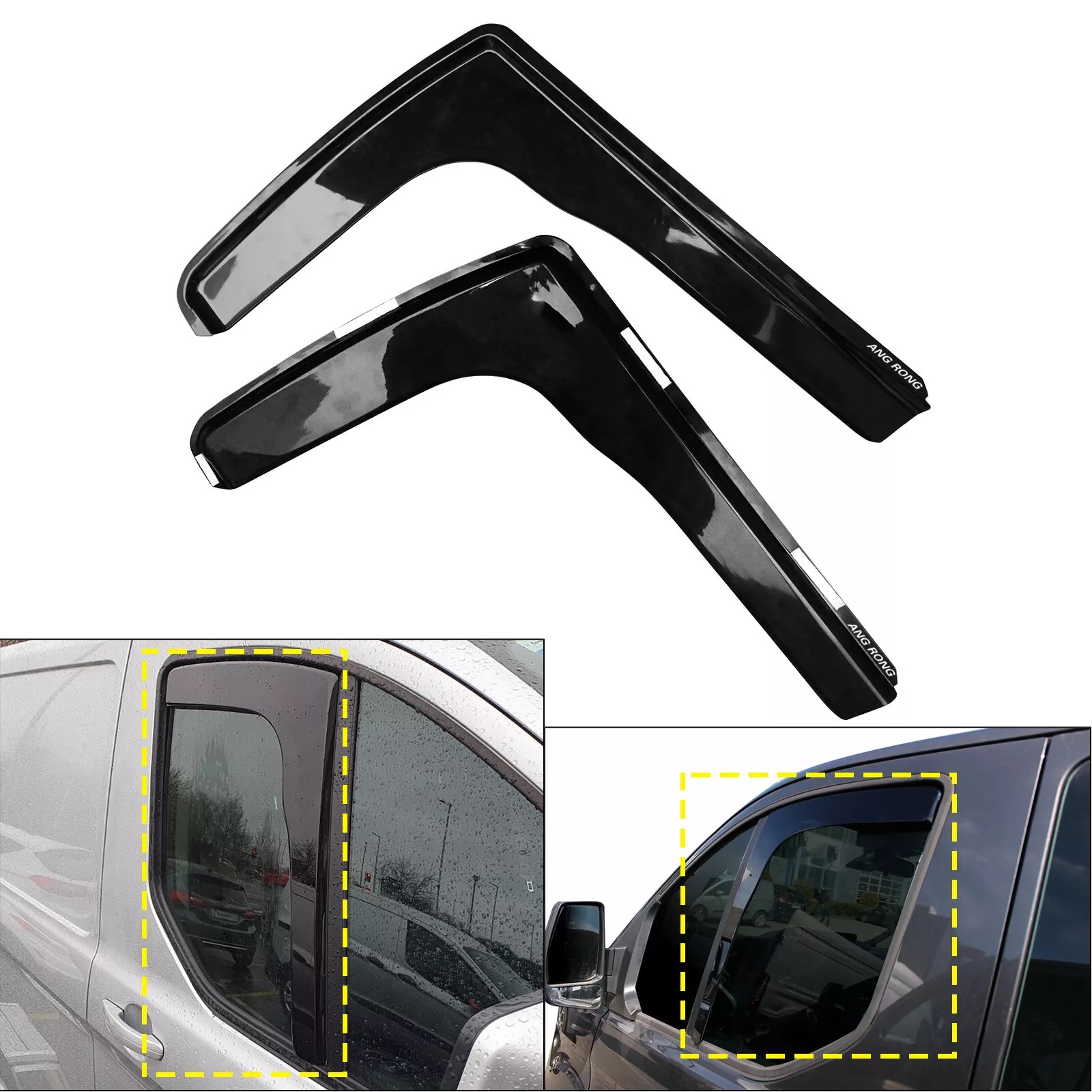Комплект от 2бр. ветробрани за Ford Transit Custom / Tourneo Custom - 2012+