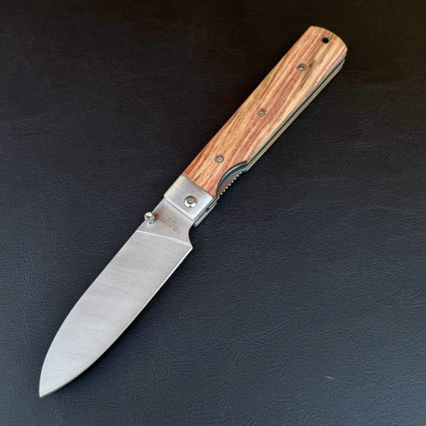 Голям сгъваем къмпинг нож Magnum Outdoor  Herbertz 440 by Boker, стомана 7Cr17MoV, дръжка от американски лешник