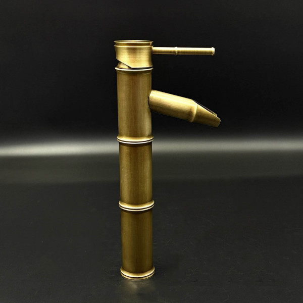Луксозен смесител BAMBOO AD-6072 за кухня и баня,  месинг, самостоящ, смесителна батерия