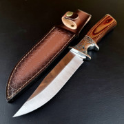 Тежък ловен нож WPKOPYA 175 HUNT, кания телешки бланк, стомана 5CR13