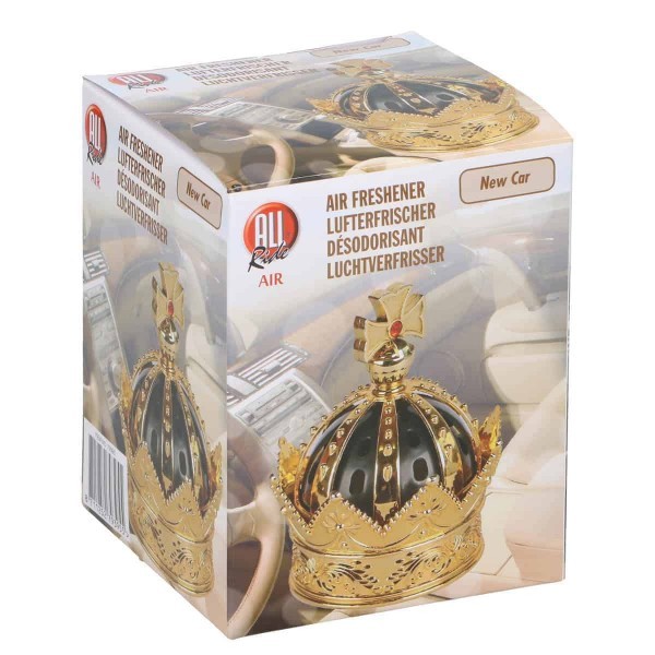 Ароматизатор освежител за въздух Корона с аромат на Нова кола - 50ml, All Ride