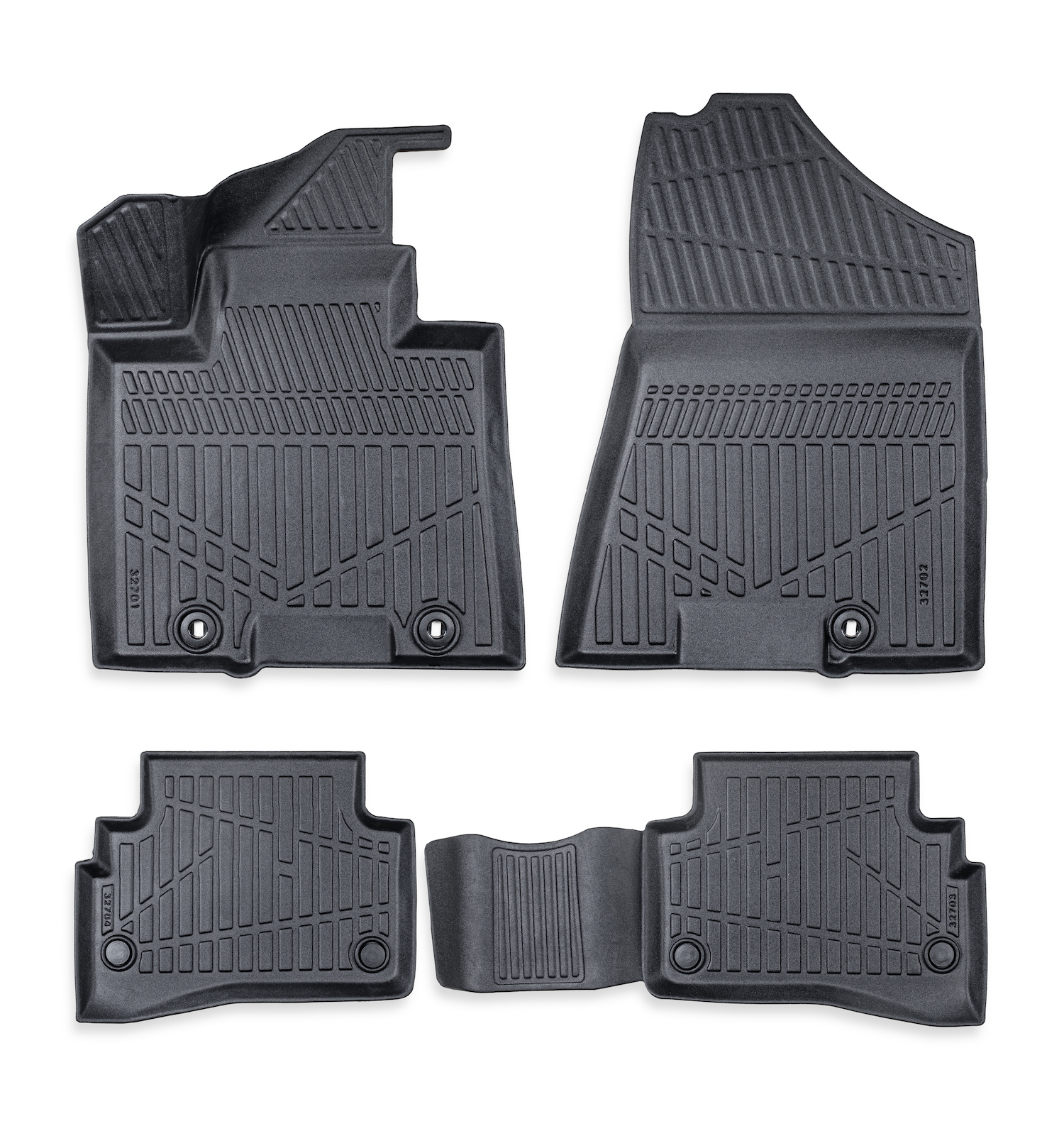 Комплект 4бр. 3D Гумени стелки за купе Erpassan - KIA SPORTAGE IV 2016-2022