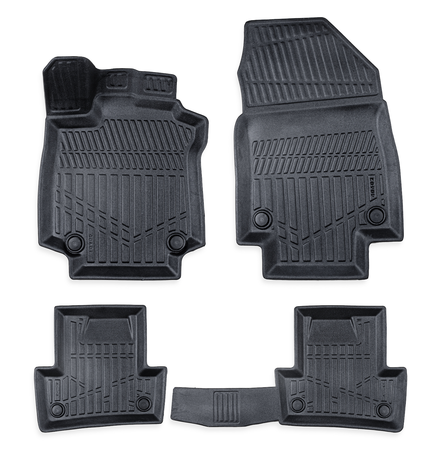 Комплект 4бр. 3D Гумени стелки за купе Erpassan - RENAULT CLIO IV 2012-2019