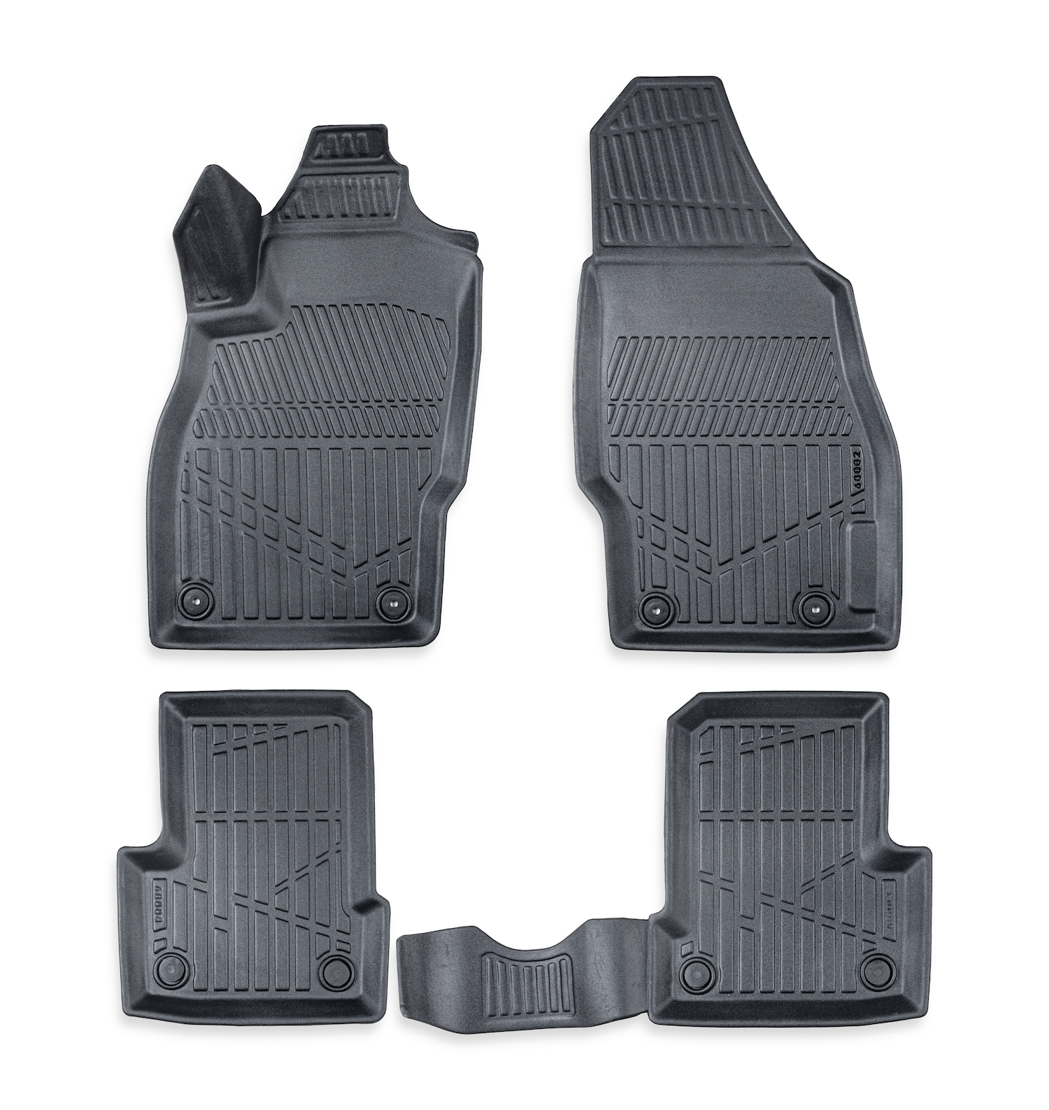 Комплект 4бр. 3D Гумени стелки за купе Erpassan - OPEL CORSA E 2014-2019