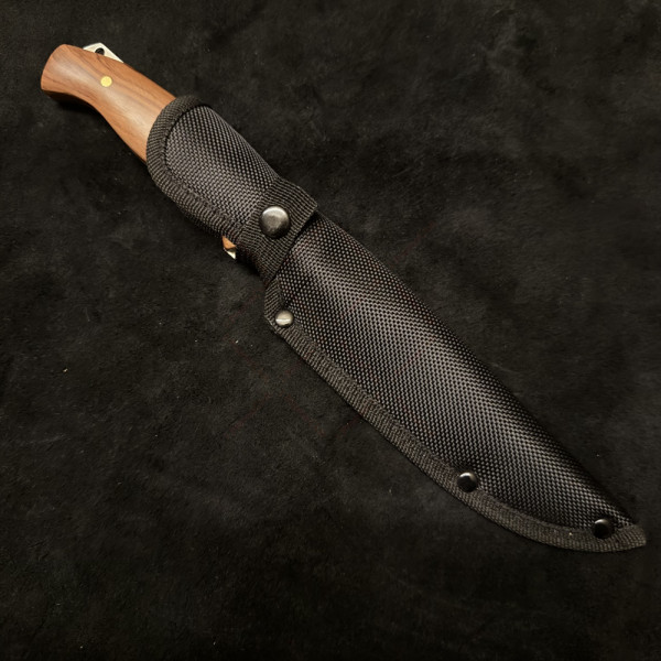 Немски ловен нож DER HUNT 421 EAGLE, стомана 5Cr13 фултанг, дръжка ясен