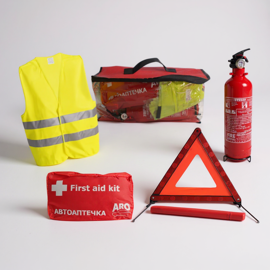 Пълен Авариен Комплект за автомобил – безопасност и първа помощ