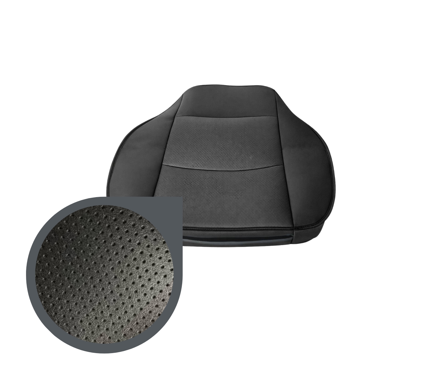 Единична тапицерия от еко кожа – Калъф за седалищната част на шофьорската седалка за Mercedes Sprinter W906 (2006–2019)