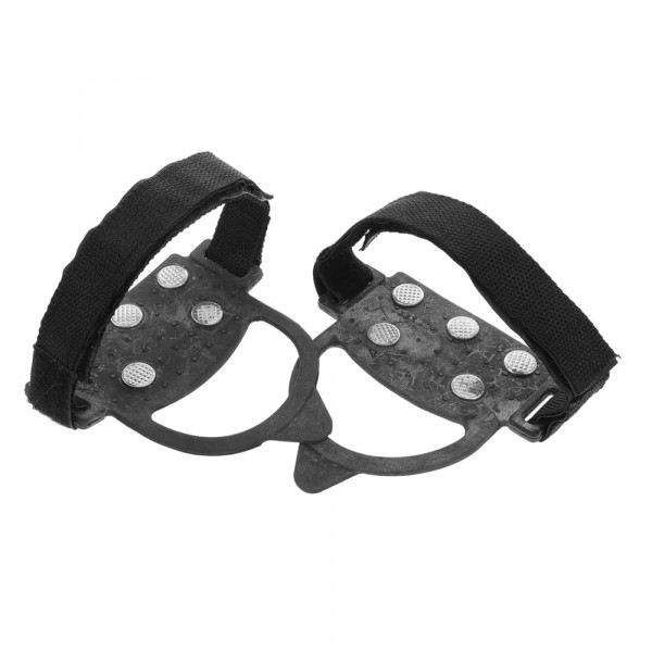 Стабилни еластични ледоходки с 5 шипа за лесно придвижване в сняг, лед и кал, универсален размер