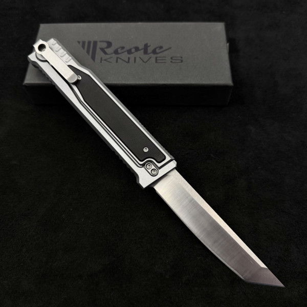 Рядък модел сгъваем нож REATE SLIDE TANTO, стомана D2, луксозно изпълнение