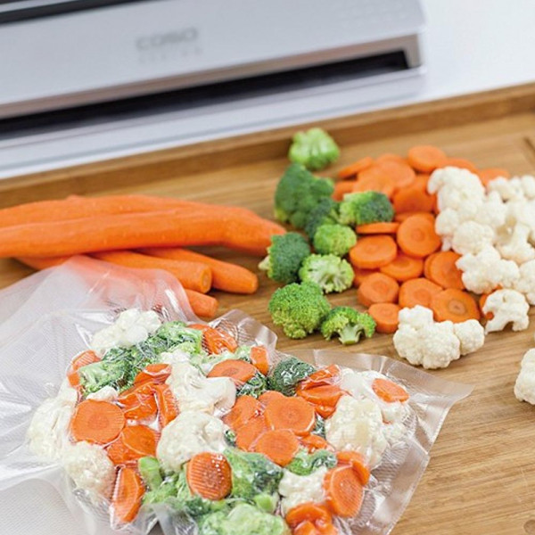 100бр. Гофрирани / релефни пликове за вакуумиране, 20 х 30 см