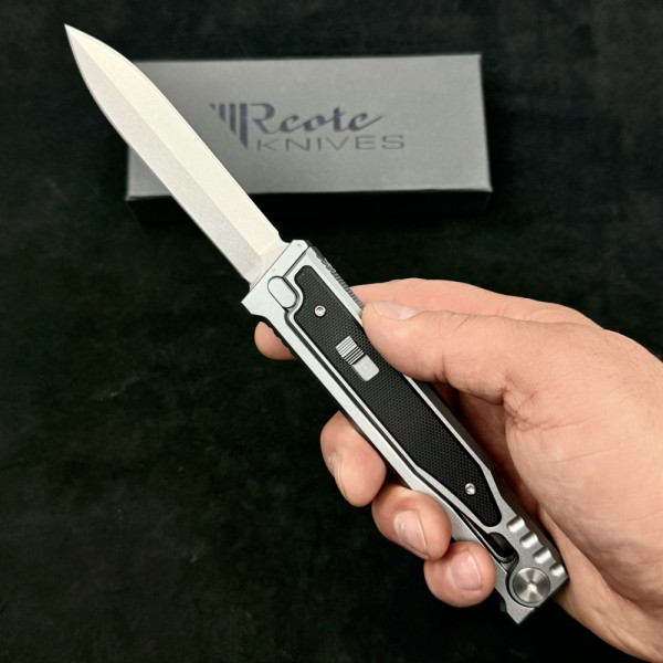Рядък модел сгъваем нож REATE SLIDE DAGGER, стомана D2, луксозно изпълнение