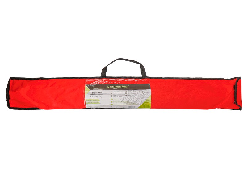 Твърд теглич 180 см за теглене на автомобили до 3T – TÜV GS – с демпферна пружина