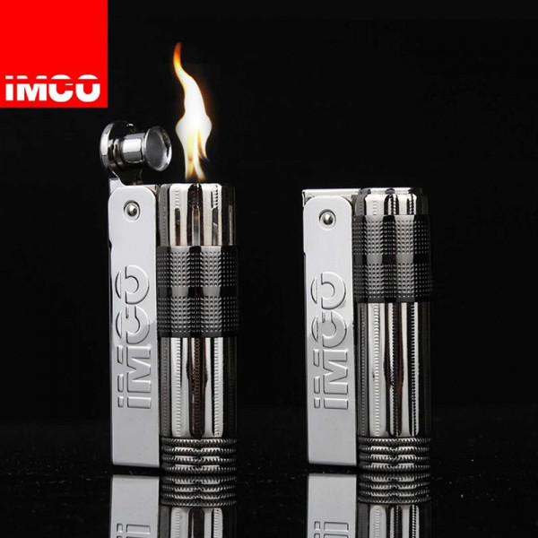 Класическа австрийска бензинова запалка IMCO STORM, проста, здрава, тествана в много войни над 100 г.