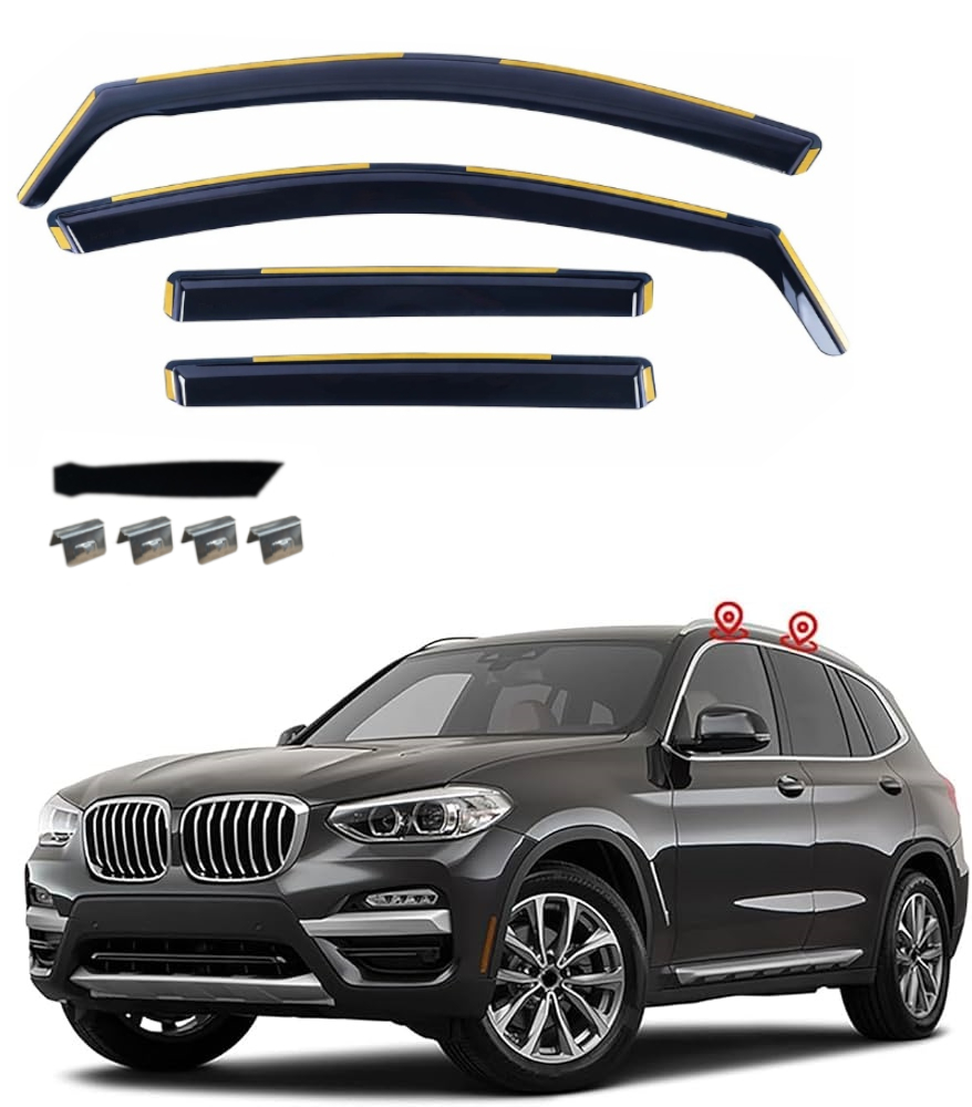 Комплект от 4бр. ветробрани за BMW X3 G01 2017 - 2023 г.