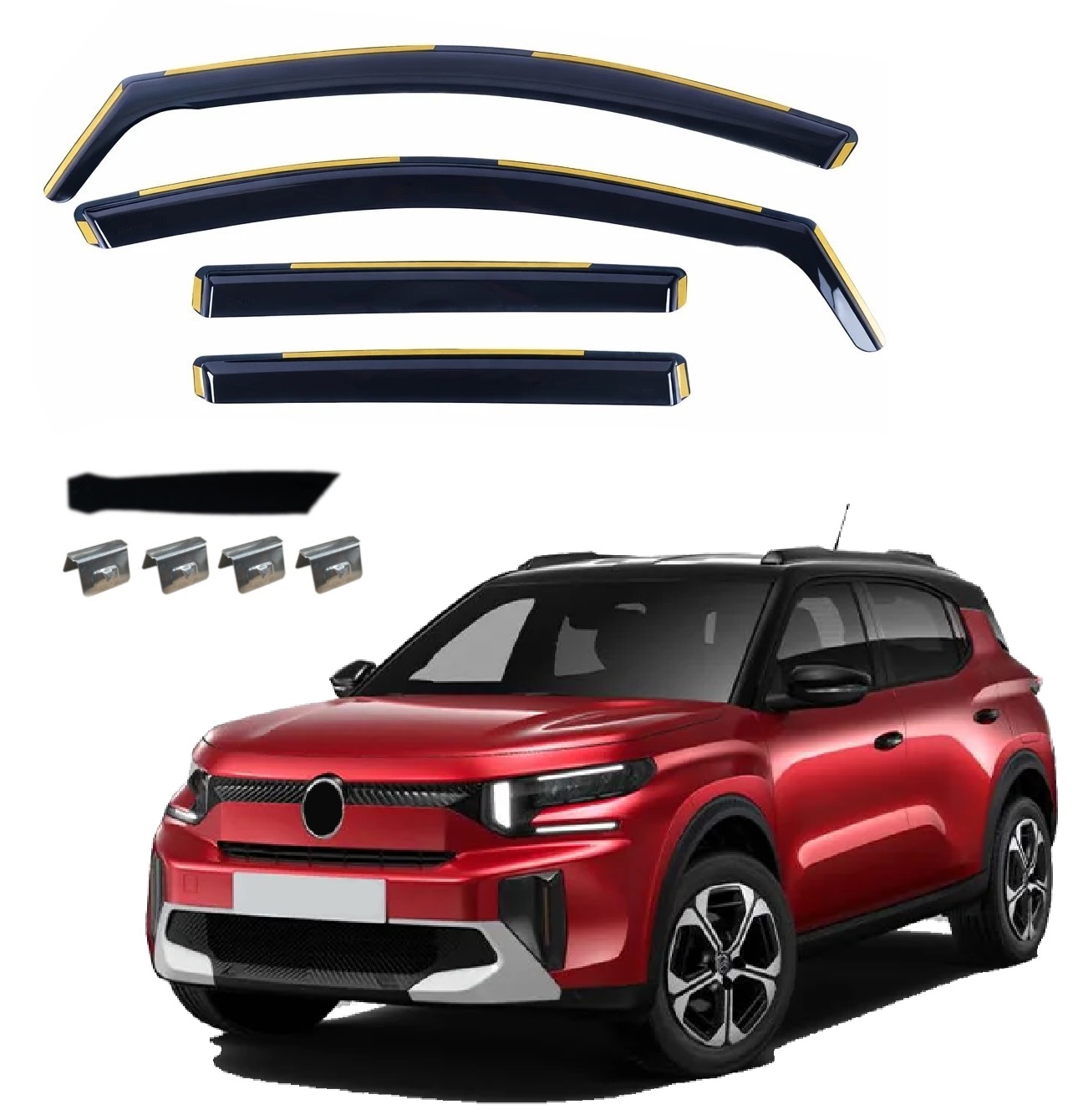 Комплект от 4бр. ветробрани за CITROEN C3 AIRCROSS II 2024 г. +
