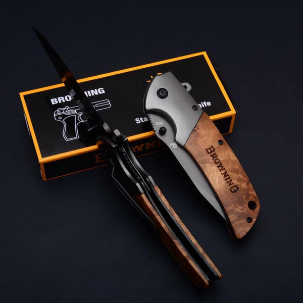 Сгъваем нож BROWNING 354 за самозащита, полуавтоматичен с линейно заключване