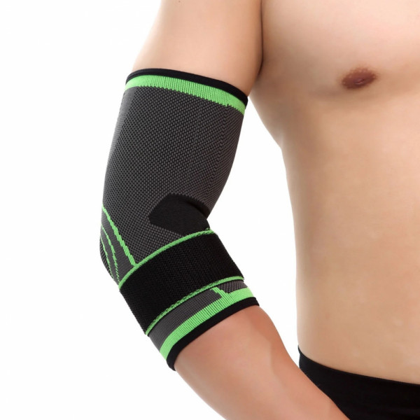 💪 Спортен фиксатор за лакът – стабилност, защита и комфорт при движение - 1 бр. - LT-2027