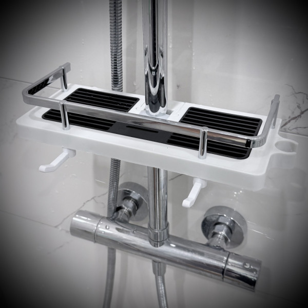 Висококачествена поставка за душ, за козметика и аксесоари, универсална