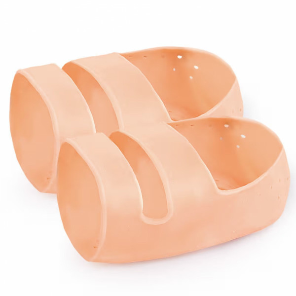 Гел подложки за пета SEBS – намаляване на натиска и умората в краката, подходящи за всички видове обувки, телесен цвят