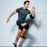 🦵 1 бр. спортен бандаж за коляно SF suport, облекчава болка и напрежение, универсален размер - 733