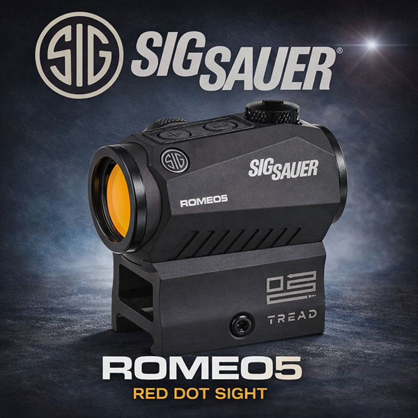 Бързомер SIG SAUER ROMEO-5, висок клас компактен точков прицел, x1 - без приближение