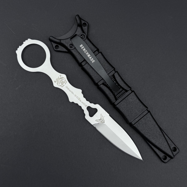 Кинжал Benchmade SOCP Dagger 440C Silver, Special Operations за бутуш, колан или ръкав