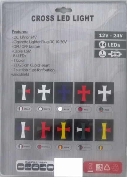 оказион: CROSS LED LIGHT БАР КРЪСТ BULGARIA