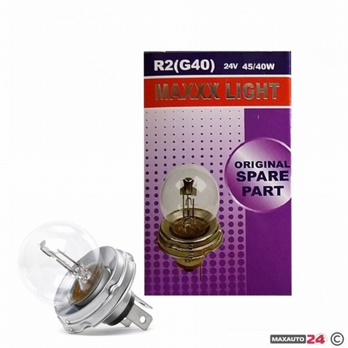 Крушка Maxxx light - R2/G40 24V 1бр/к-т