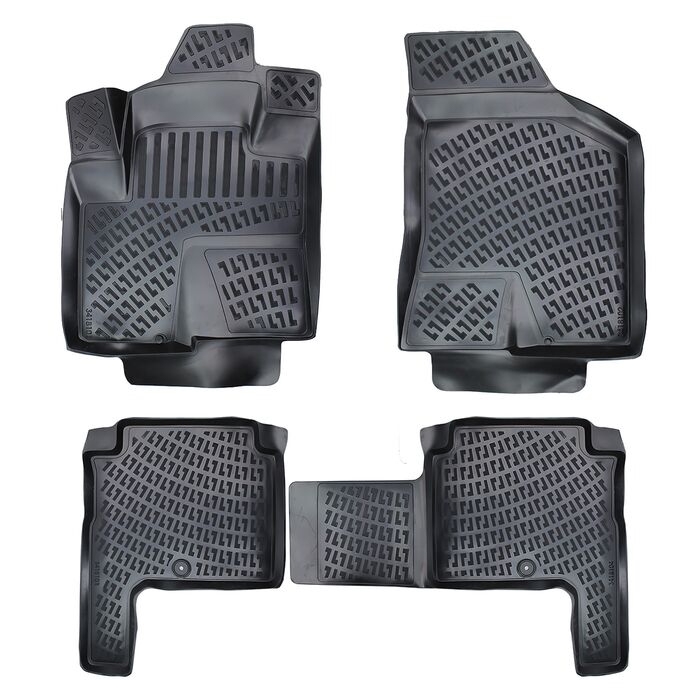 Гумени стелки RizLine съвместими с Hyundai Santa Fe 2006-2012