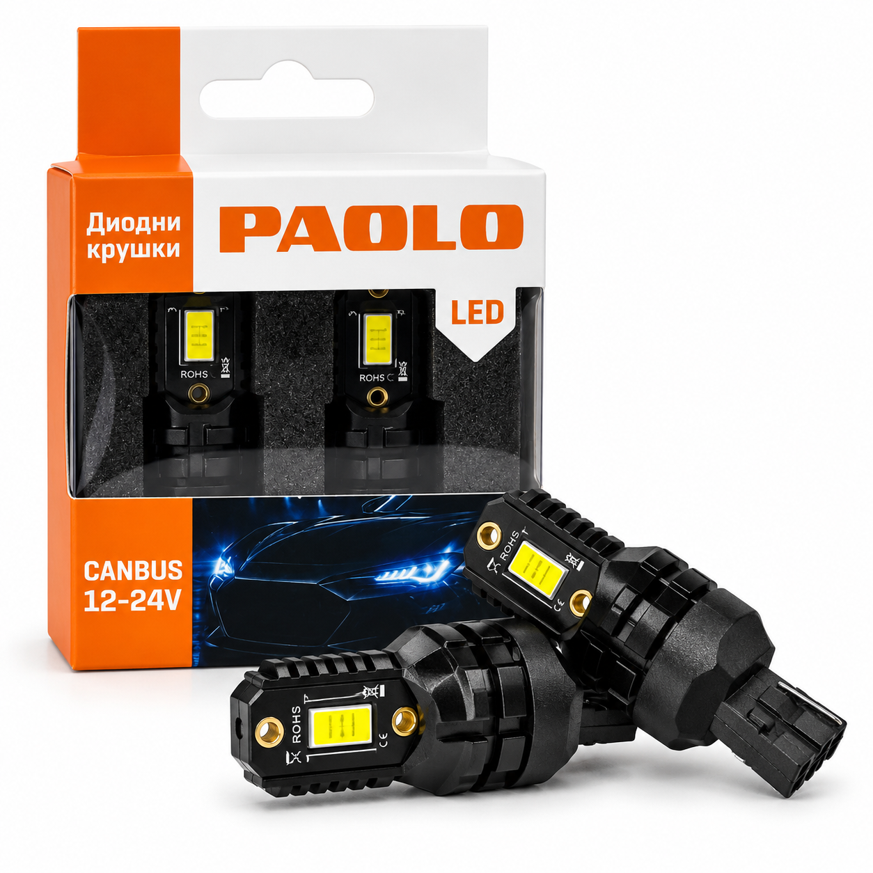 Диодни крушки 3156 T20 12-24V 2БР/К-Т