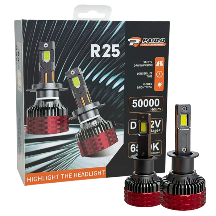 Лед крушки за кола - R25 H1 65W 2БР/К-Т