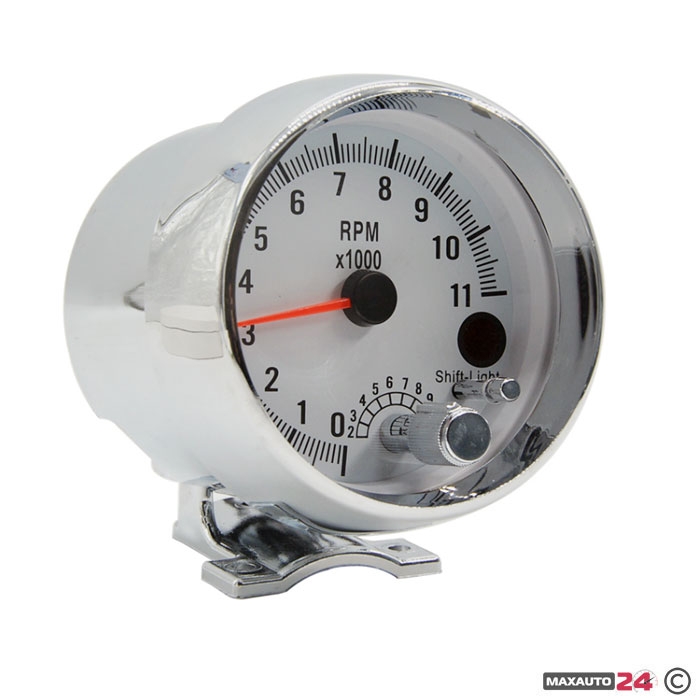 ОБОРОТОМЕР 8052 - Бял 3.75"